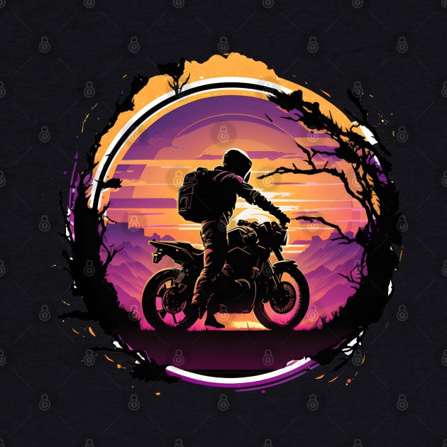 Motorbike Tshirt design by T-shirt US